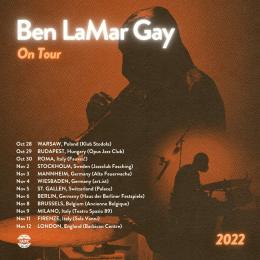 Ben LaMar Gay at Barbican on Saturday 12th November 2022