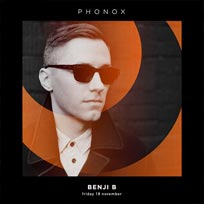Benji B at Phonox on Friday 18th November 2016