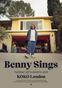 Benny Sings at London Stadium on Tuesday 28th March 2023