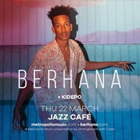 Berhana at Jazz Cafe on Thursday 22nd March 2018