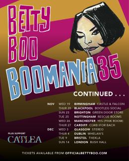 Betty Boo at Bush Hall on Sunday 14th December 2025