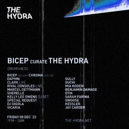 BICEP CURATE THE HYDRA at Drumsheds on Friday 8th December 2023