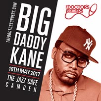 Big Daddy Kane at Jazz Cafe on Wednesday 10th May 2017
