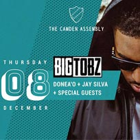 Big Tobz at Camden Assembly on Thursday 8th December 2016