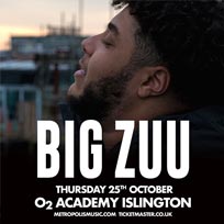 Big Zuu at Islington Academy on Thursday 25th October 2018