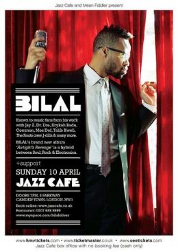 Bilal at Jazz Cafe on Sunday 10th April 2011
