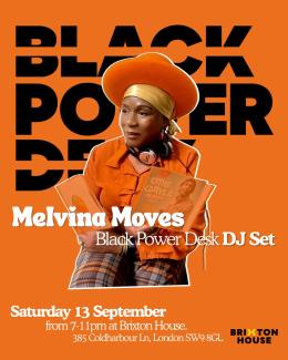 Black Power Desk DJ Sessions at Brixton House on Saturday 13th September 2025