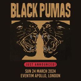 Black Pumas at Hammersmith Apollo on Sunday 24th March 2024