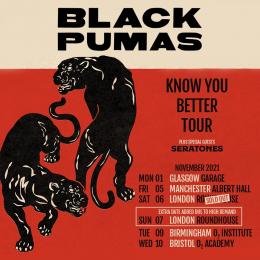 Black Pumas at The Roundhouse on Sunday 7th November 2021