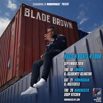 Blade Brown at Islington Academy on Thursday 19th September 2019