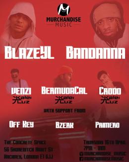 Blaze YL and Bandanna Clips at Concrete on Thursday 16th April 2020