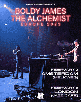 Boldy James & The Alchemist at Jazz Cafe on Wednesday 8th February 2023