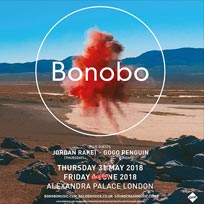 Bonobo at Alexandra Palace on Friday 1st June 2018