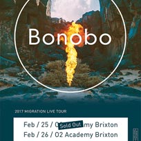 Bonobo at Brixton Academy on Sunday 26th February 2017