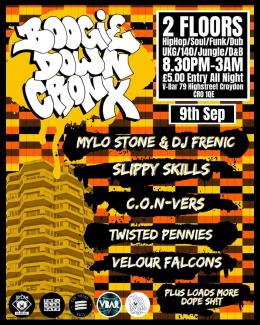 Boogie Down Cronx at V Bar on Friday 9th September 2022