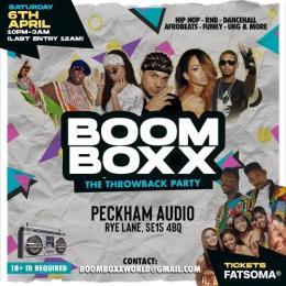 Boom Boxx at Peckham Audio on Saturday 6th April 2024