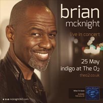 Brian McKnight at Indigo2 on Saturday 25th May 2019