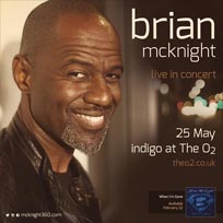 Brian McKnight at Indigo2 on Saturday 25th May 2019