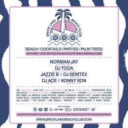 Brick Lane Beach Club: Meron T&#039;s Madness at Juju's Bar and Stage on Saturday 1st June 2024