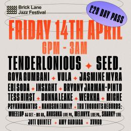 Brick Lane Jazz Festival 2023 at Various Venues on Friday 14th April 2023