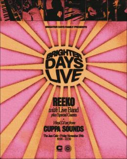 Brighter Days Live at Jazz Cafe on Friday 29th November 2024