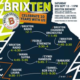 BRIXTEEN at Brixton Brewery on Saturday 9th September 2023