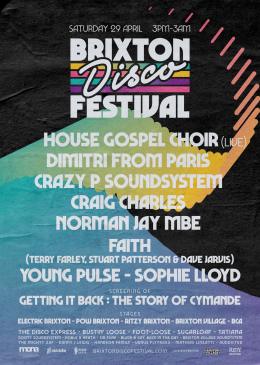 Brixton Disco Festival at Various Venues on Saturday 29th April 2023