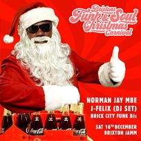 Brixton’s Funk & Soul Christmas Carnival at Brixton Jamm on Saturday 16th December 2017