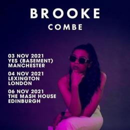 Brooke Combe at The Lexington on Thursday 4th November 2021