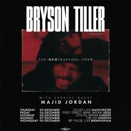 Bryson Tiller Presents at The o2 on Monday 7th December 2026