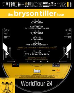 Bryson Tiller at Wembley Arena on Wednesday 17th April 2024