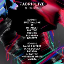 Bugzy Malone + 67 at Fabric on Friday 10th March 2017