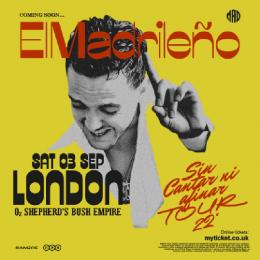 C. Tangana at Shepherd's Bush Empire on Saturday 3rd September 2022