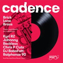 Cadence at Ninety One (formerly Vibe Bar) on Friday 15th December 2017