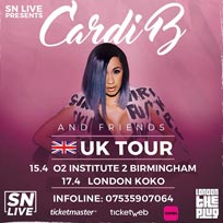Cardi B at KOKO on Monday 17th April 2017