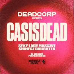 CASISDEAD at Phonox on Friday 7th August 2026