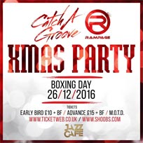 Catch a Groove at Jazz Cafe on Monday 26th December 2016
