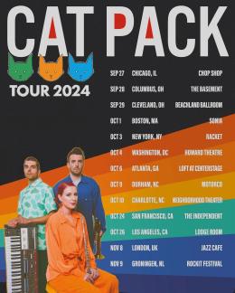 Catpack at Jazz Cafe on Friday 8th November 2024
