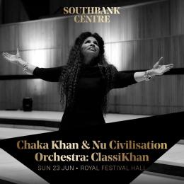 Chaka Khan + Nu Civilisation Orchestra at Book Club on Sunday 23rd June 2024