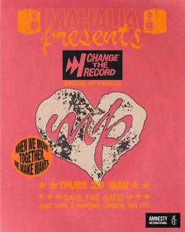Change The Record at Jazz Cafe on Thursday 20th March 2025