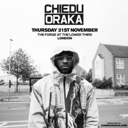 Chiedu Oraka at The Lower Third on Thursday 21st November 2024