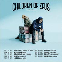 Children of Zeus at Ghost Notes on Thursday 29th November 2018
