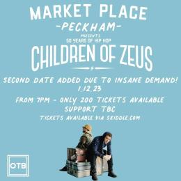 Children of Zeus at Market Place Peckham on Friday 1st December 2023