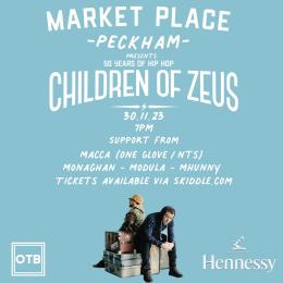 Children of Zeus at Market Place Peckham on Thursday 30th November 2023
