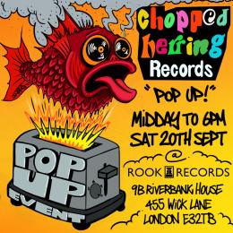 Chopped Herring London Pop-Up at Rook Records on Saturday 20th September 2025