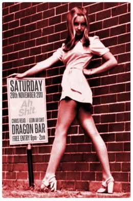 Chris Read + Leon Ahsht at Dragon Bar 2 on Saturday 26th November 2011