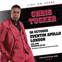 Chris Tucker at Hammersmith Apollo on Saturday 6th October 2018