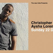 Christopher Ellis at Jazz Cafe on Sunday 22nd December 2019