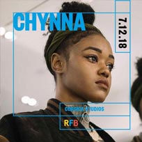 Chynna at Corsica Studios on Friday 7th December 2018