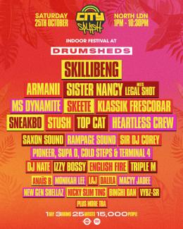 City Splash at Drumsheds on Saturday 25th October 2025